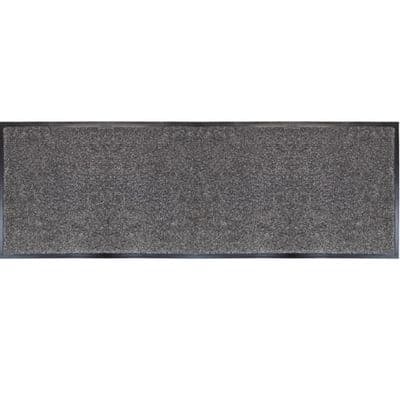 Large Light Grey Dirt & Moisture Trapping Barrier Runner Mat