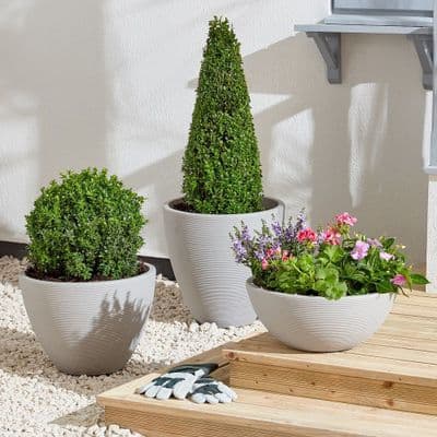 Large Round Planters