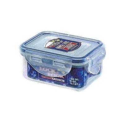 Lock & Lock 180ml 11cm Rectangle Airtight Food Clip Box Container
