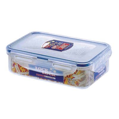 Lock & Lock 550ml 18cm Rectangle Airtight Clip Box Container