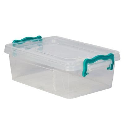 Medium A6  2L 26cm Clear Plastic Art & Craft Pencil Marker Pen Storage Case