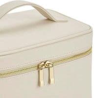 Oyster Faux Leather Vanity Case