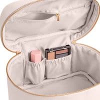 Oyster Faux Leather Vanity Case