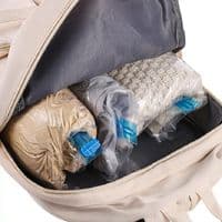 PackSmart Mixed Roll Up Travel Compression Packing Storage Bags (12 Pack)