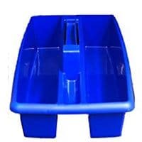Plastic Carry Storage Caddy Blue
