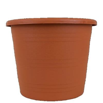 Plastic Terracotta 20cm Garden Planter Pot
