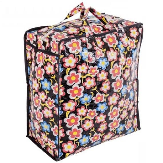 Retro Flower 40cm Shoe & Handbag Storage Bag