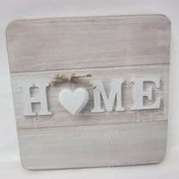 Set of 4 Love Home Coasters