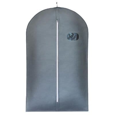 SimpleStore Grey Short 96cm Suit & Jacket Garment Cover / Bag