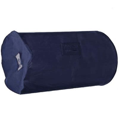 Small Blue Breathable Feather Duvet Carry Storage Bag