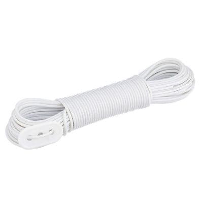 Smooth Wipe Clean White PVC Coated Metal Line 20m