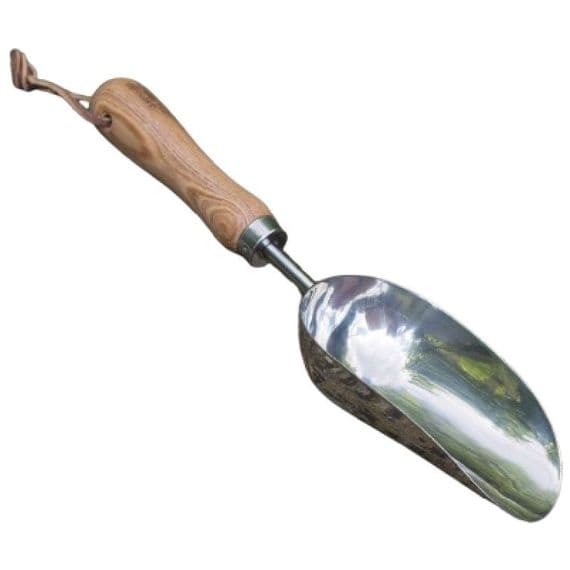 Stainless Steel Ash Handle Gardeners Potting Scoop