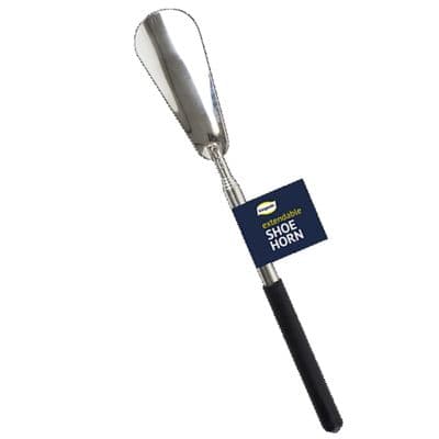 Strong Long Extending Telescopic Metal Shoe Horn