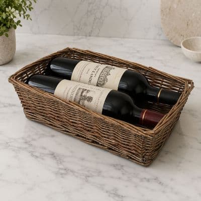 Suffolk Deep Wicker Presentation Basket 40cm