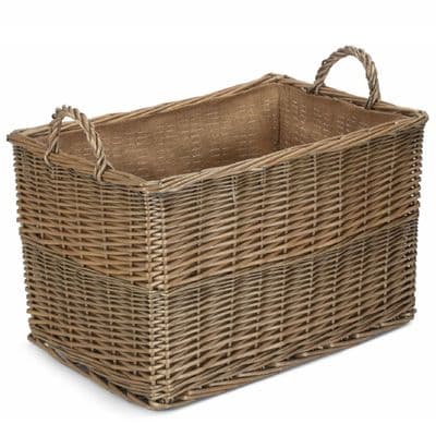 Suffolk Long 55cm Entrance Hallway Shoe & Welly Basket