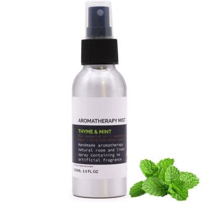 Thyme & Mint Essential Oil Fabric Moth Protection Spray 100ml