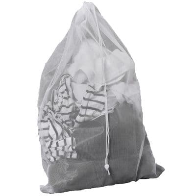 Toggle Drawstring Net Laundry Wash Bag Large 70 x 50cm