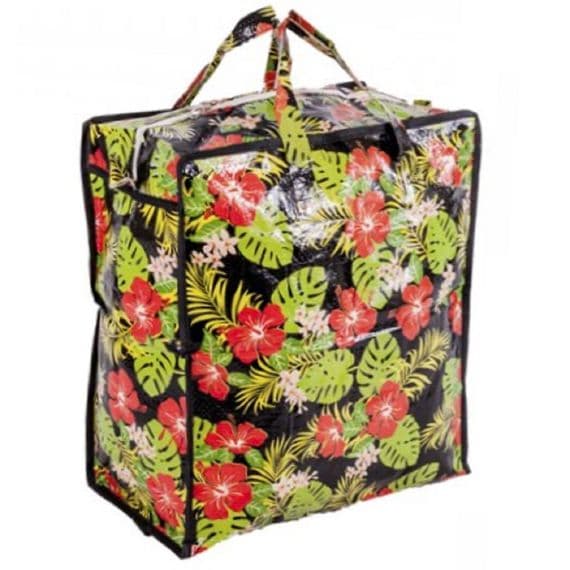 Tropical Flower 40cm Shoe & Handbag Storage Bag