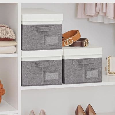 Wardrobe Storage Boxes