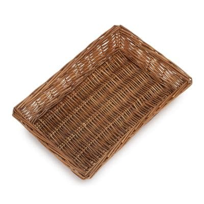 Willowbank 35cm Full Wicker Gift Packaging Basket Tray