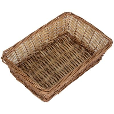 Willowbank 40cm Split Willow Wine Hamper Basket