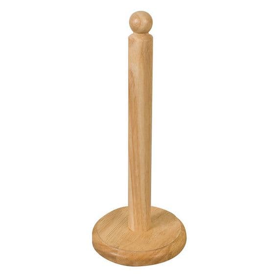 Wooden Kitchen Worktop Paper Roll Holder