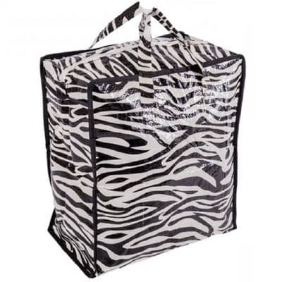 Zebra Stripe Sewing & Knitting Storage Bag