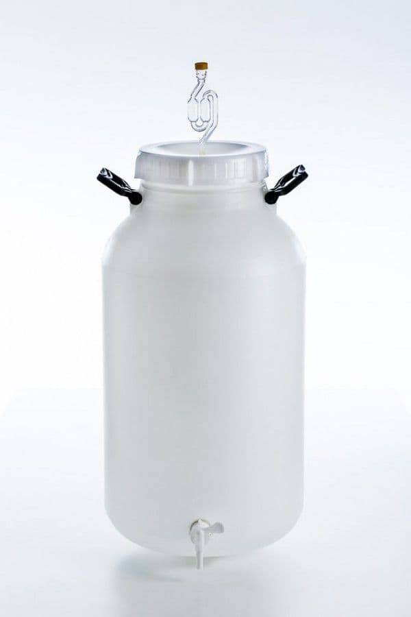 100 Litre Fermenter with Airlock, Tap, Thermometer