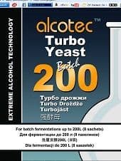 Alcotec 200 Turbo Yeast (Batch)