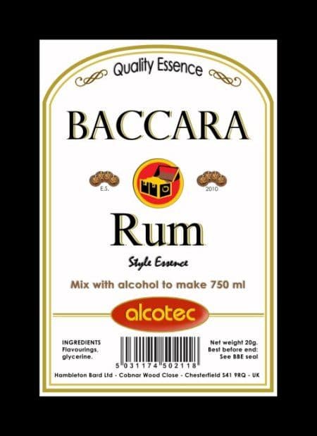 Alcotec Baccara Rum Essence