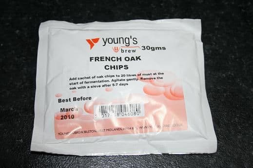 American Oak Chips 10 grm (for 25 Litres of Wine)