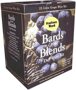 Bards Grape Blends 7-Day Italian Red Wine Kit