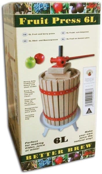 BB Fruit press 18 litre (spindle model)