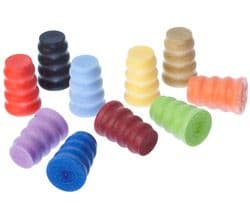 BrewSmarter Plastic Smooth Corks In Various Colours (Pack of 50)