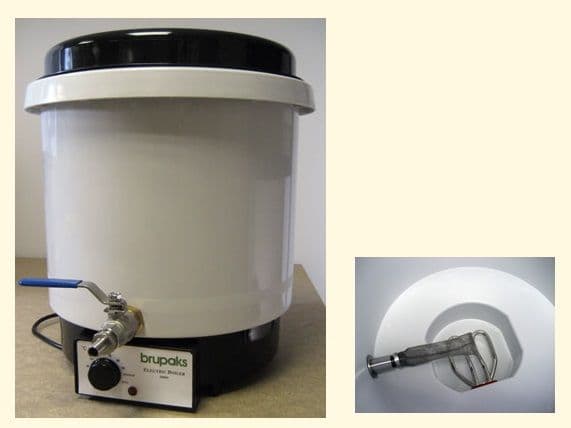 Brupaks Electric Boiler - Polypropylene 29 Litres