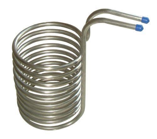 Bulldog Brewer Stainless Steel Wort Chiller 12mm Diameter Fits Standard Garden Hose