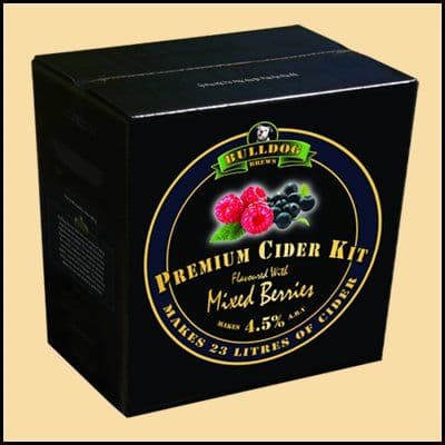 Bulldog Brews Mixed Berries Cider Kit 3.0 Kg