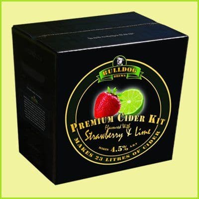 Bulldog Brews Strawberry/Lime Cider Kit 3.0 Kg