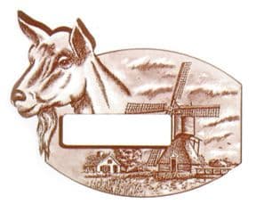 Cheese Labels Goat 80x55mm 10 pieces