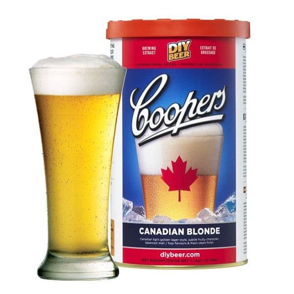 Coopers International Canadian Blonde 1.7 Kg Beer Kit
