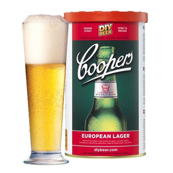 Coopers International European Lager 1.7kg Beer Kit