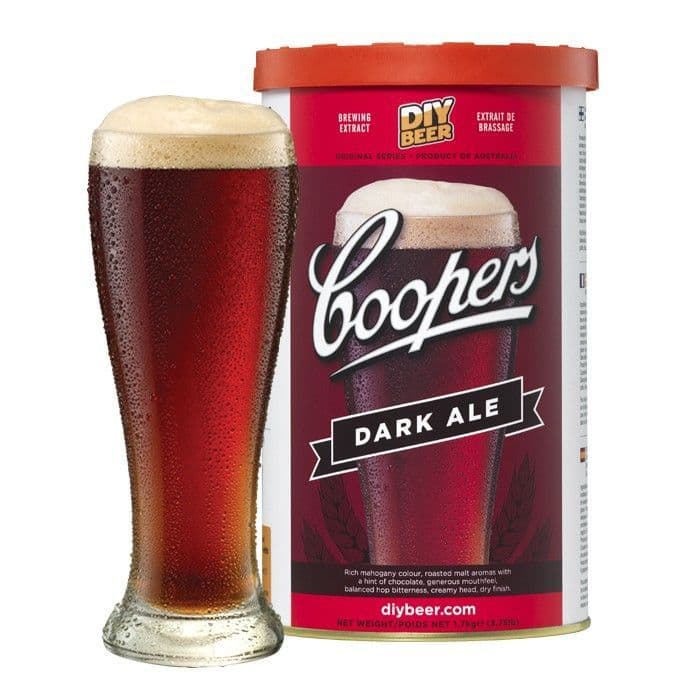 Coopers Original Dark Ale (Classic Old Dark Ale) 1.7kg Beer Kit