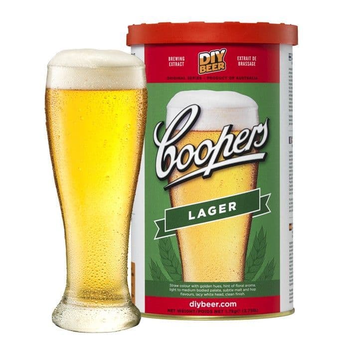 Coopers Original Lager (Australian Lager) 1.7 Kg Beer Kit