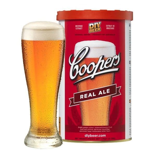 Coopers Original Real Ale 1.7 Kg Beer Kit