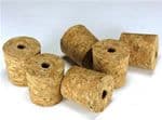 Cork Bung 43/48mm, Bored (Fits Better Bottle, PET Carboy)