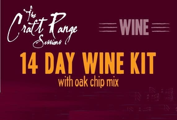 Craft Range Sessions 14 Day Wine Kit With Wood Chip Mix Chardonnay Wine Kit