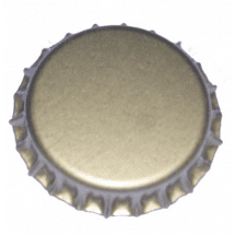 Crown Caps Gold 200 Pack Professionally Packed (Best Deal)