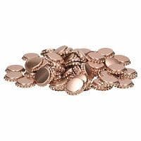 Crown Caps Metallic Pink 100 Pack