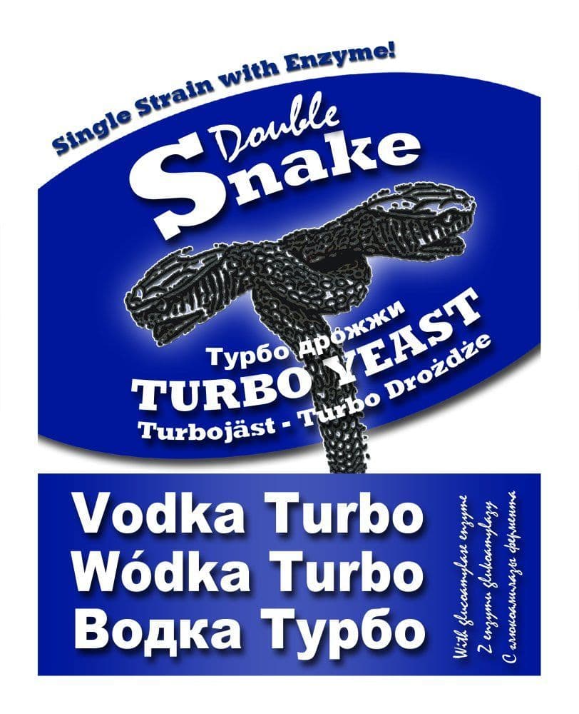 DoubleSnake Vodka Turbo Yeast