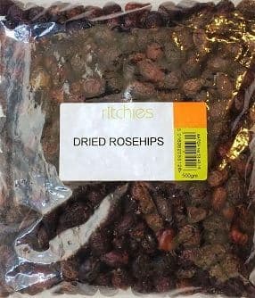 Dried Rosehips - 500g Bag
